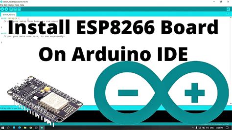 installing esp8266 board in arduino ide